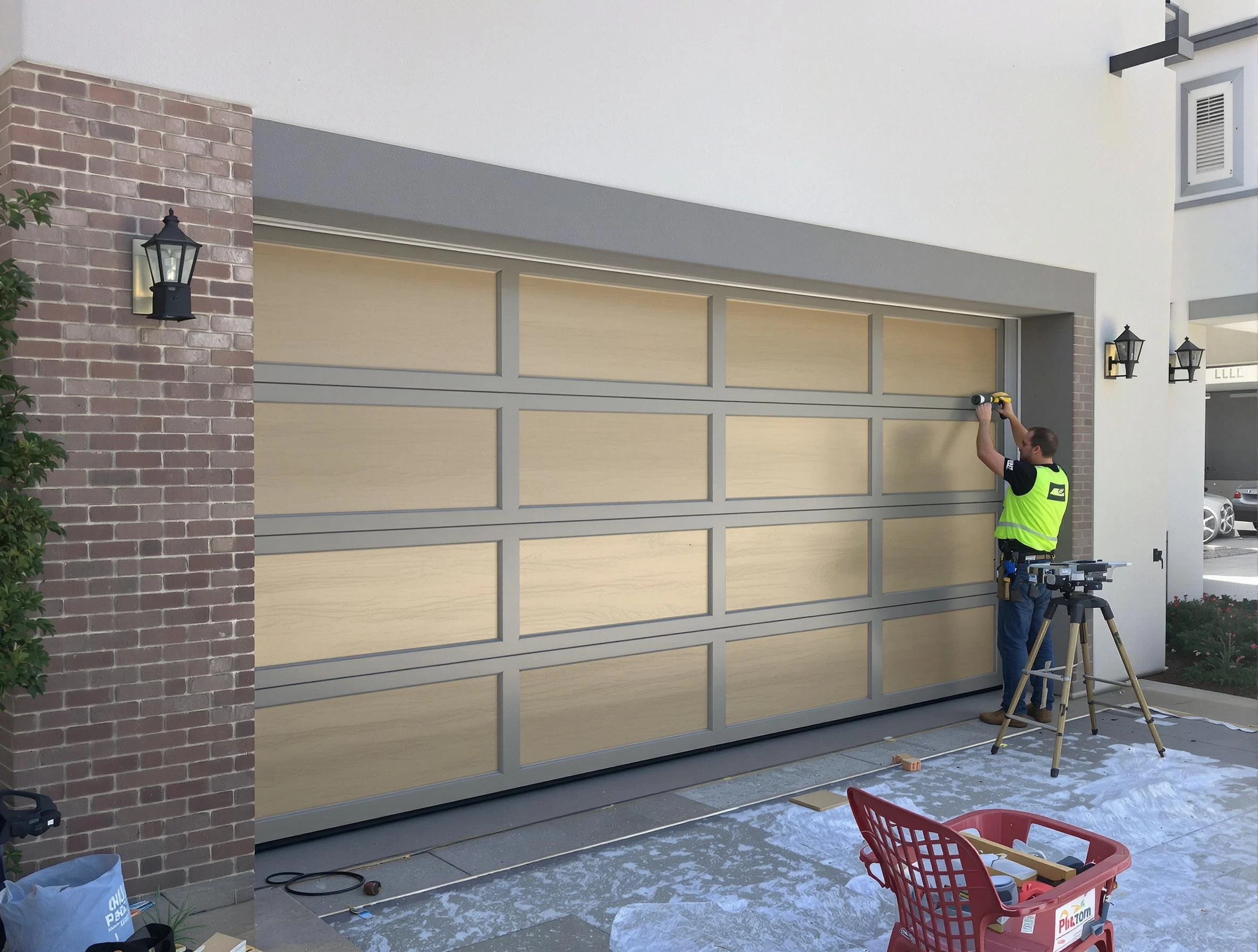 Garage door replacement service by Portland Garage Door Repair in Portland