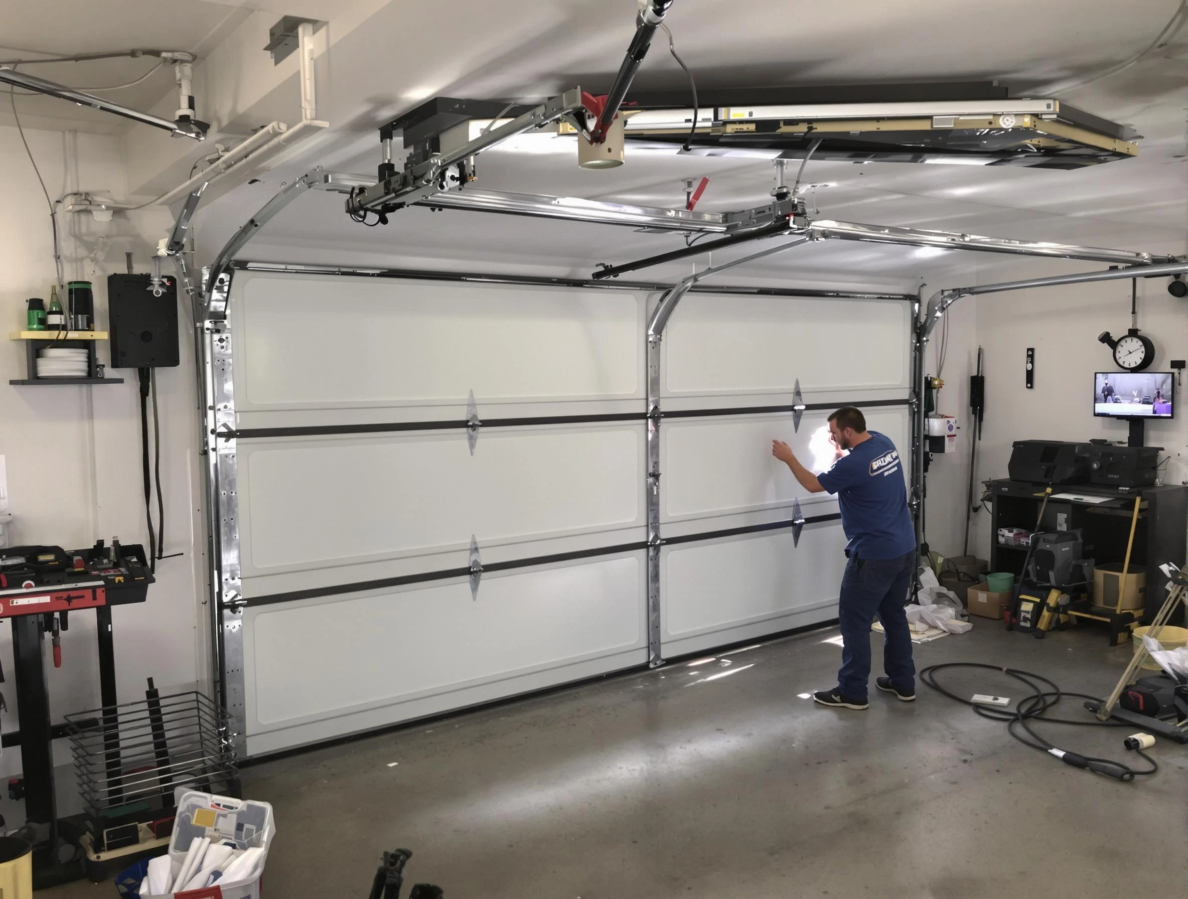 Professional garage door repair service by Portland Garage Door Repair in Portland