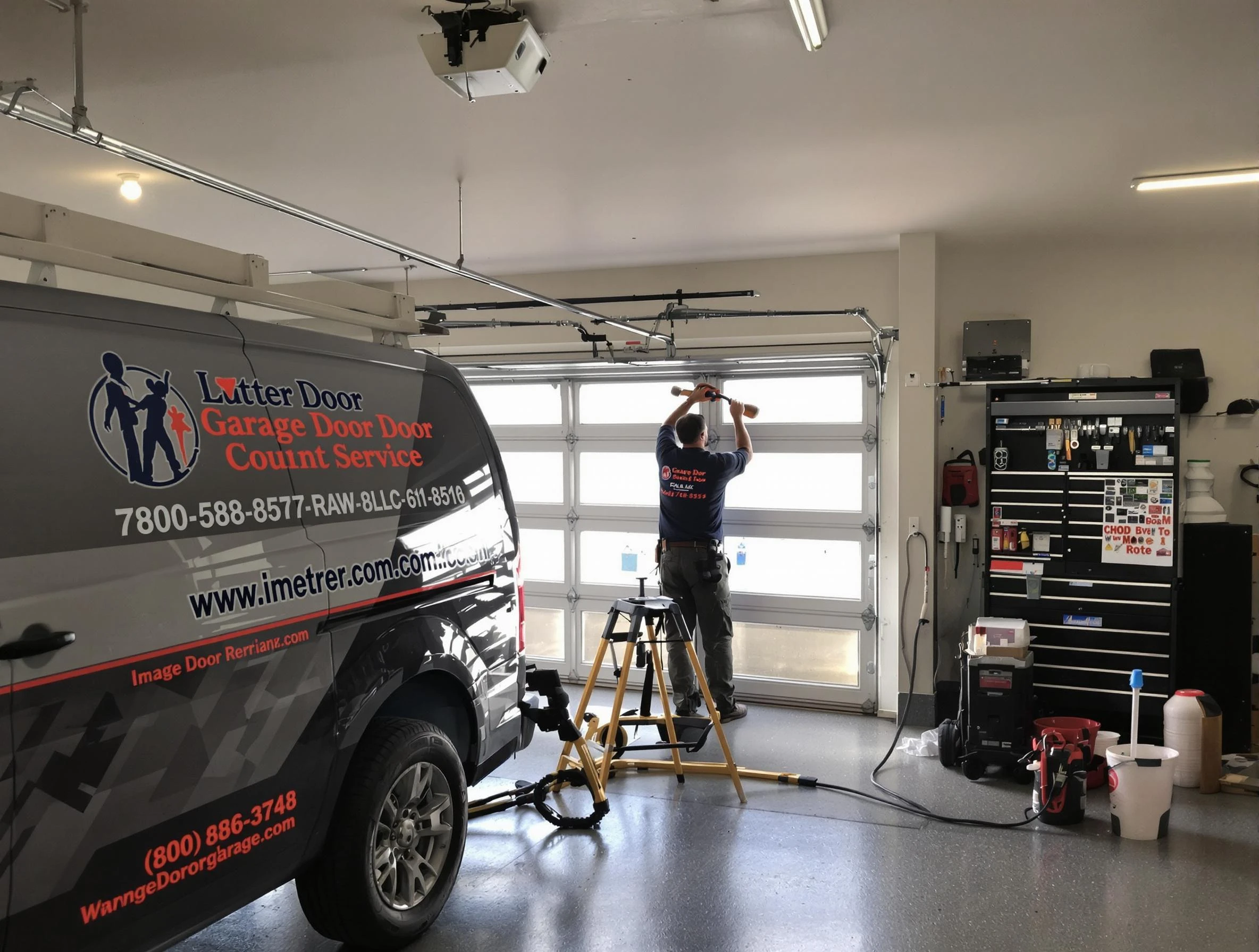 Portland Garage Door Repair rapid response team performing same-day repair in Portland